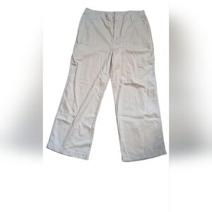 NWT GAP Beige Wide-Leg Pants